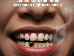 Akibat Merokok untuk Kesehatan Gigi serta Mulut