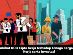 Akibat RUU Cipta Kerja terhadap Tenaga Kerja serta Investasi