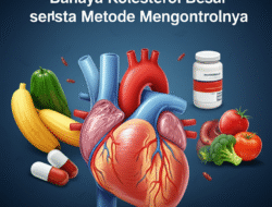 Bahaya Kolesterol Besar serta Metode Mengontrolnya
