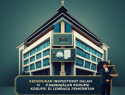 Kedudukan Inspektorat dalam Penangkalan Korupsi di Lembaga Pemerintah