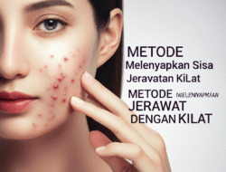 Metode Melenyapkan Sisa Jerawat dengan Kilat