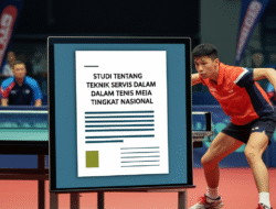 Studi Tentang Teknik Servis dalam Tenis Meja Tingkat Nasional