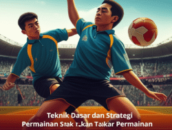 Teknik Dasar dan Strategi Permainan Sepak Takraw Tingkat Nasional