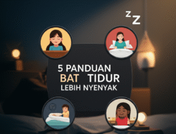 5 Panduan buat Tidur Lebih Nyenyak