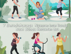 7 Berolahraga Nyaman buat Bunda Berbadan dua