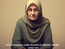 Akibat Kesepian pada Kesehatan Mental Lanjut usia