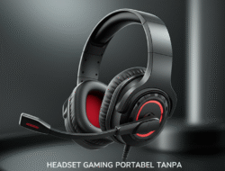 Headset Gaming Portabel Tanpa Kabel dan Tanpa Delay