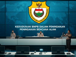 Kedudukan BNPB dalam Penindakan Bencana Alam