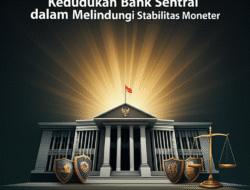 Kedudukan Bank Sentral dalam Melindungi Stabilitas Moneter