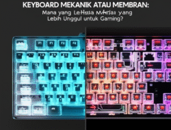 Keyboard Mekanik atau Membran: Mana yang Lebih Unggul untuk Gaming?
