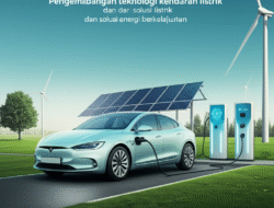 Pengembangan teknologi kendaraan listrik dan solusi energi berkelanjutan
