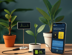 Perangkat Gadget untuk Monitoring Tanaman di Rumah