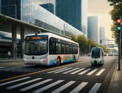 Perkembangan teknologi kendaraan otonom di sektor transportasi umum