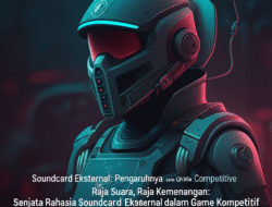Raja Suara, Raja Kemenangan: Senjata Rahasia Soundcard Eksternal dalam Game Kompetitif