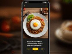 Gadget Pencatat Kalori Otomatis Melalui Foto Makanan
