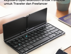 Keyboard Lipat Bluetooth untuk Traveler dan Freelancer