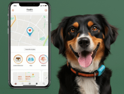 Smart Tracker Hewan Peliharaan: GPS & Kesehatan