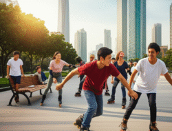 Studi Kasus Olahraga Sepatu Roda sebagai Alternatif Olahraga Rekreasi di Kota Besar