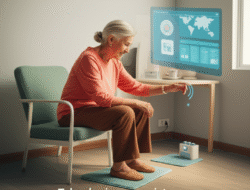 Teknologi sensor pintar untuk pemantauan kesehatan lansia