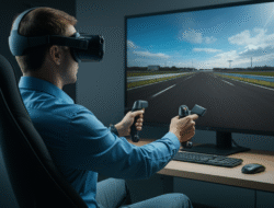 Teknologi virtual reality dalam pelatihan pengemudi profesional