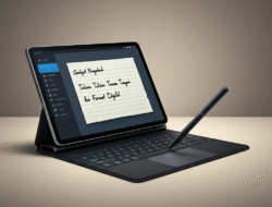 Gadget Pengubah Tulisan Tangan ke Format Digital