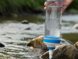 Gadget Penyaring Air Langsung Minum dari Sungai