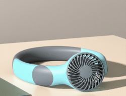 Kipas Angin Mini Leher Tanpa Baling-Baling