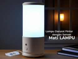 Lampu Darurat Pintar dengan Sensor Mati Lampu