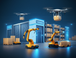 Teknologi robotika dalam pengiriman logistik otomatis